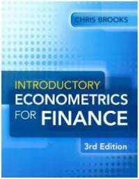 Image of Introductory econometrics for finance