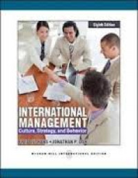 International management : culture, strategy, and behavior