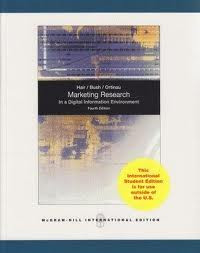 Marketing research : in a digital information environment