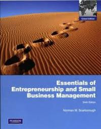 Image of Essentials of entrepreneurship and small business management