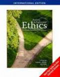 Image of Business and professional ethics : for directors, excecutives and accountants