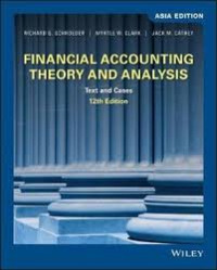 Financial accounting theory and analysis: text and cases