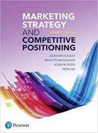 Marketing Strategy and Competitve Positioning