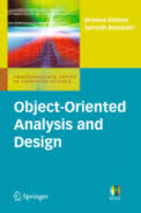 Object-oriented analysis and design