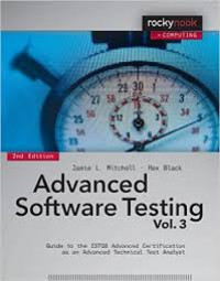 Advanced software testing-vol.3: guide to the ISTQB advanced certification as an advanced technical test analyst