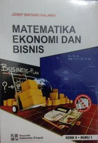 Matematika ekonomi dan bisnis, Buku 1