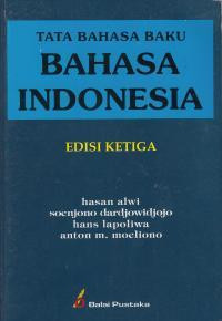 Tata bahasa baku: bahasa Indonesia