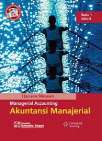Image of Akuntansi manajerial = managerial accounting, buku 1