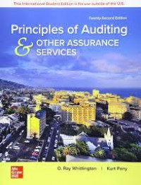 Principles of auditing and other assurance services