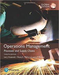 Operations management: processes and supply chains